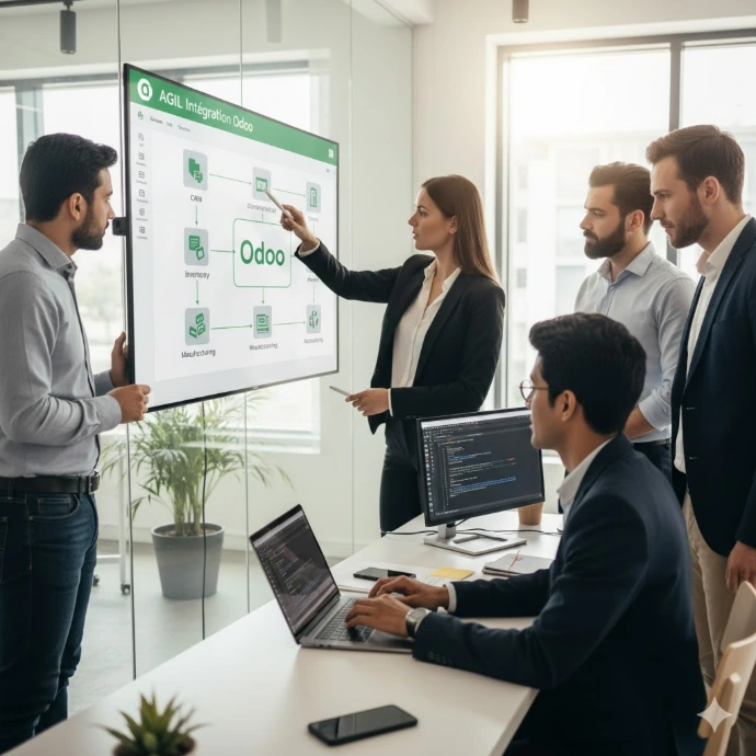 Intégrateur Odoo ERP pour transformation numérique