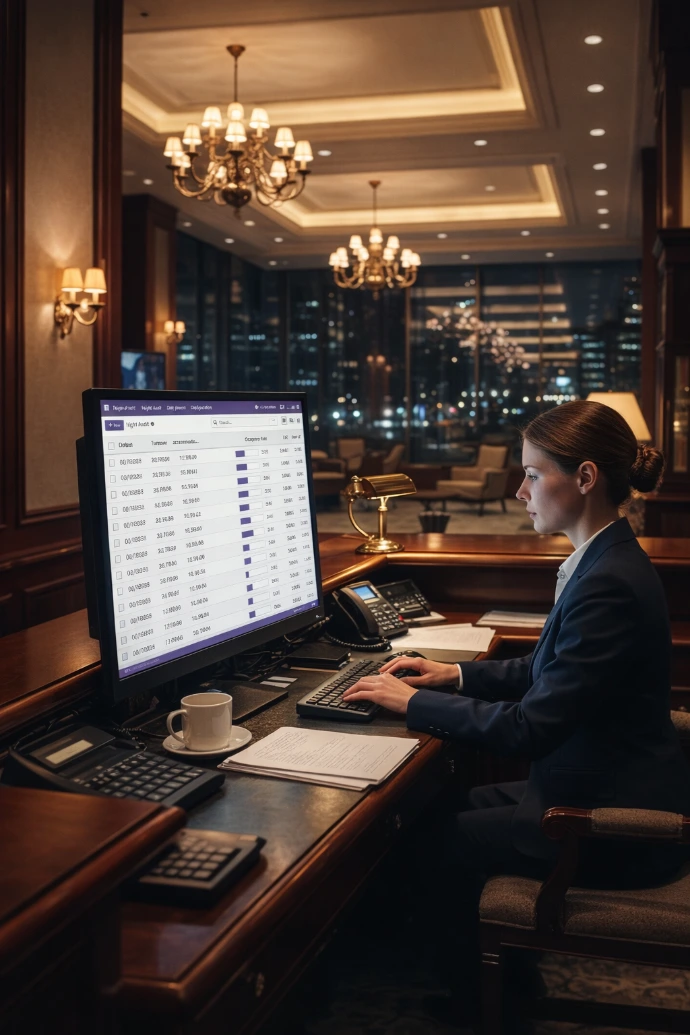 night audit hôtellerie