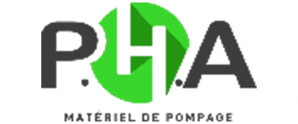 Logo de P.H.A. Matériel de Pompage, référence client d'Agilorg pour l'intégration de l'ERP Odoo appliqué au négoce, à la gestion des stocks et à la chaîne logistique.