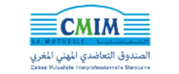 Logo de la CMIM (Caisse Mutualiste Interprofessionnelle Marocaine), référence institutionnelle d'Agilorg pour l'intégration de systèmes de gestion ERP Odoo au Maroc.